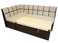 Кухонный диван Квадро 5 (со спальным местом)